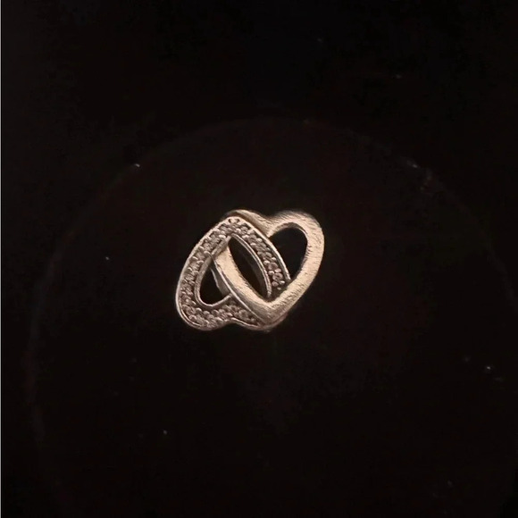 Authentic Pandora Charm Entwined Love Hearts - Picture 1 of 6